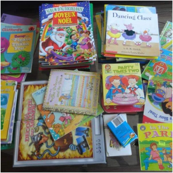  Collecte de livres et envoie à l'orphelinat