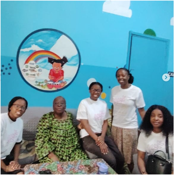 Visite à l’orphelinat Notre Dame de Nazareth de Brazzaville