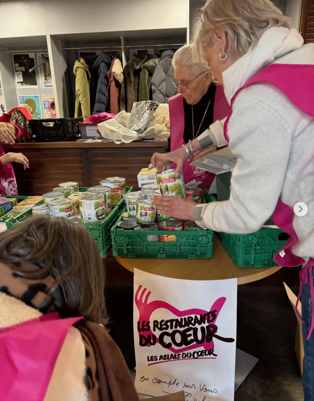 Soutien au Restos du Cœur de Provins