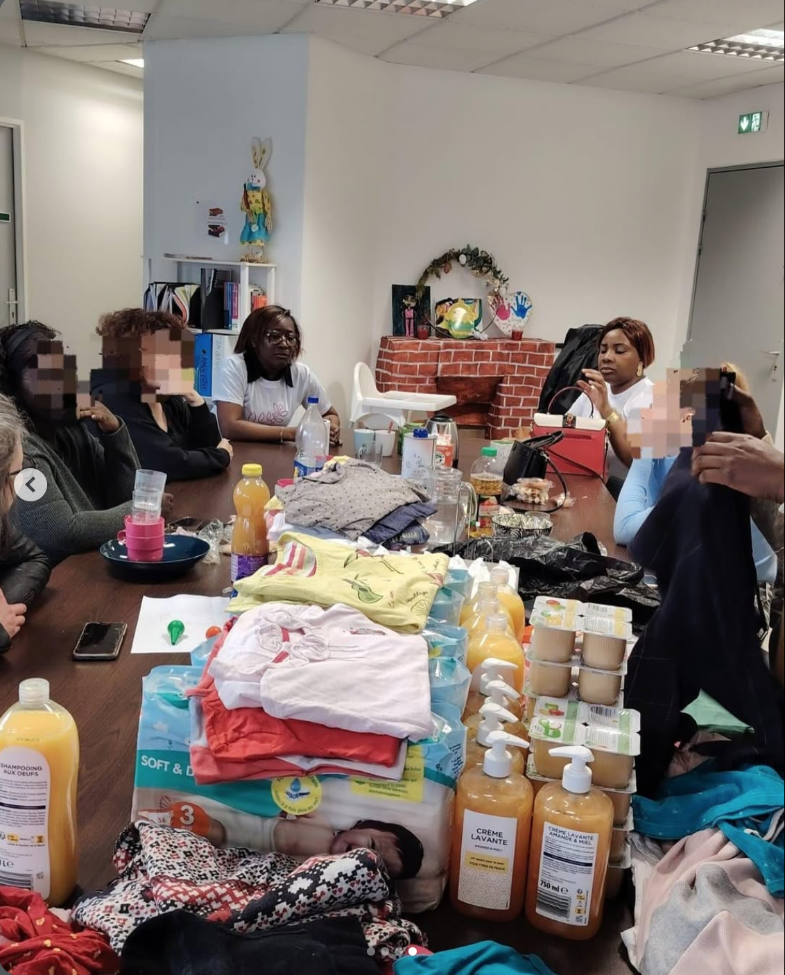 Visite du foyer de l’ADSEA à Melun