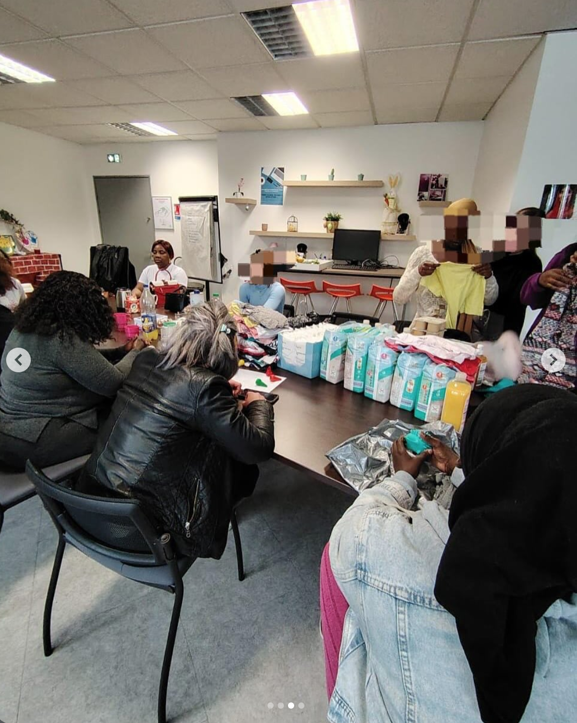 Visite du foyer de l’ADSEA à Melun